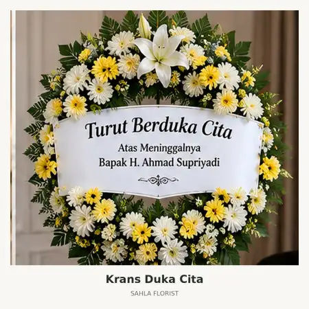 Krans Bunga Duka Mrccc Siloam